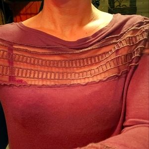 Womens Free People Purple shirt